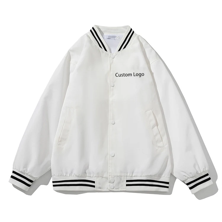 Letter Embroidered Tennessee Jacket Mens Retro Street Hip Hop Loose Baseball Uniform Varsity Jacket