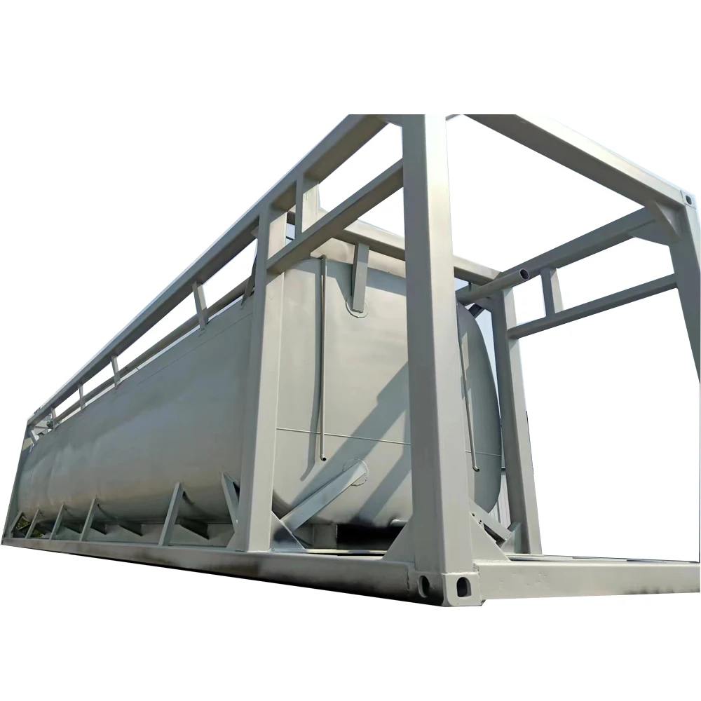 New 40ft Liquid Tank Container with Emulsion Flaw Detection Features 47.5 cbm Emulsion Storage Tank Container Storage