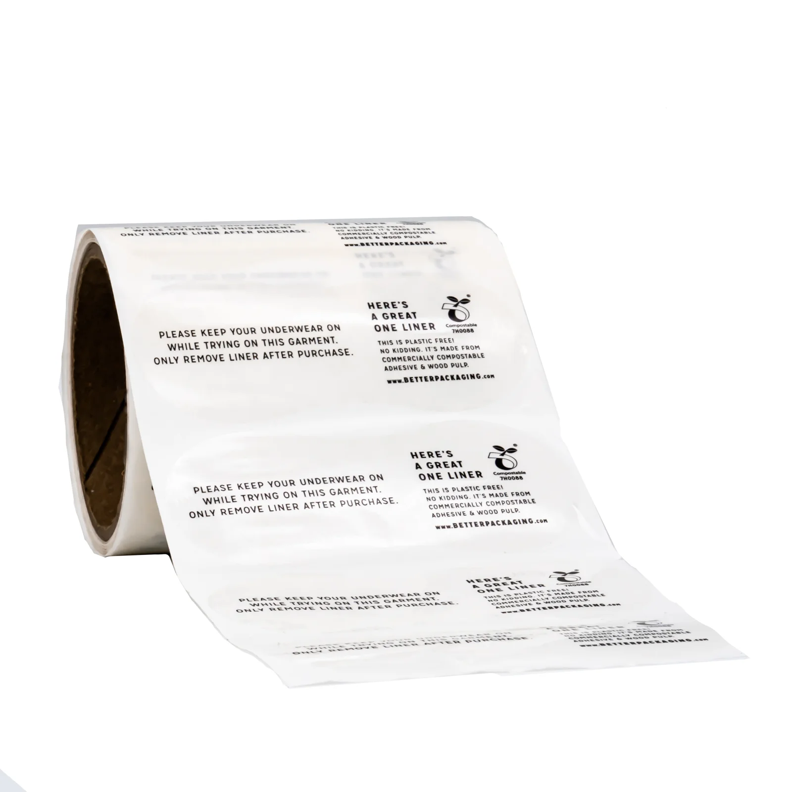 Маленькие круглые прозрачные логотип розовое золото фольга горячего тиснения поцелуй резки листового наклейки