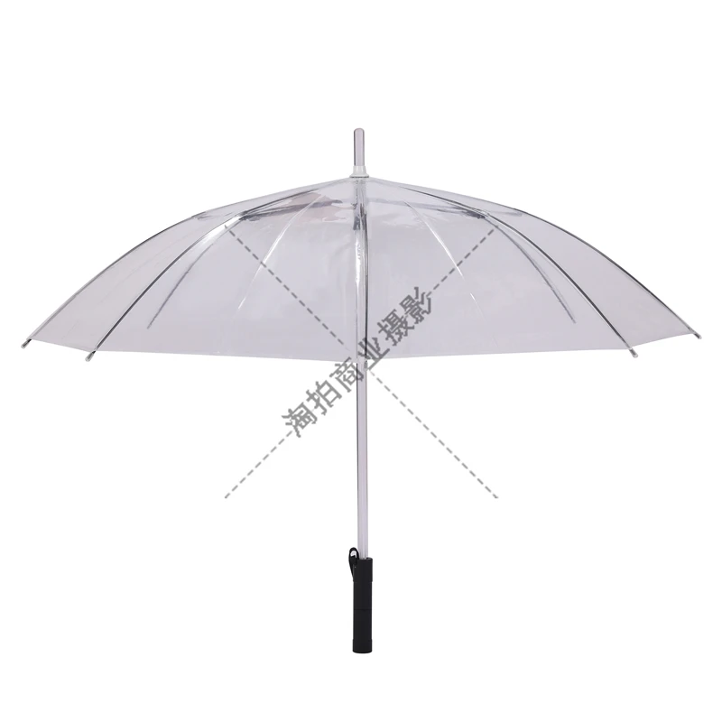 High quality led light umbrella lighting on the shaft customized logo on the umbrella