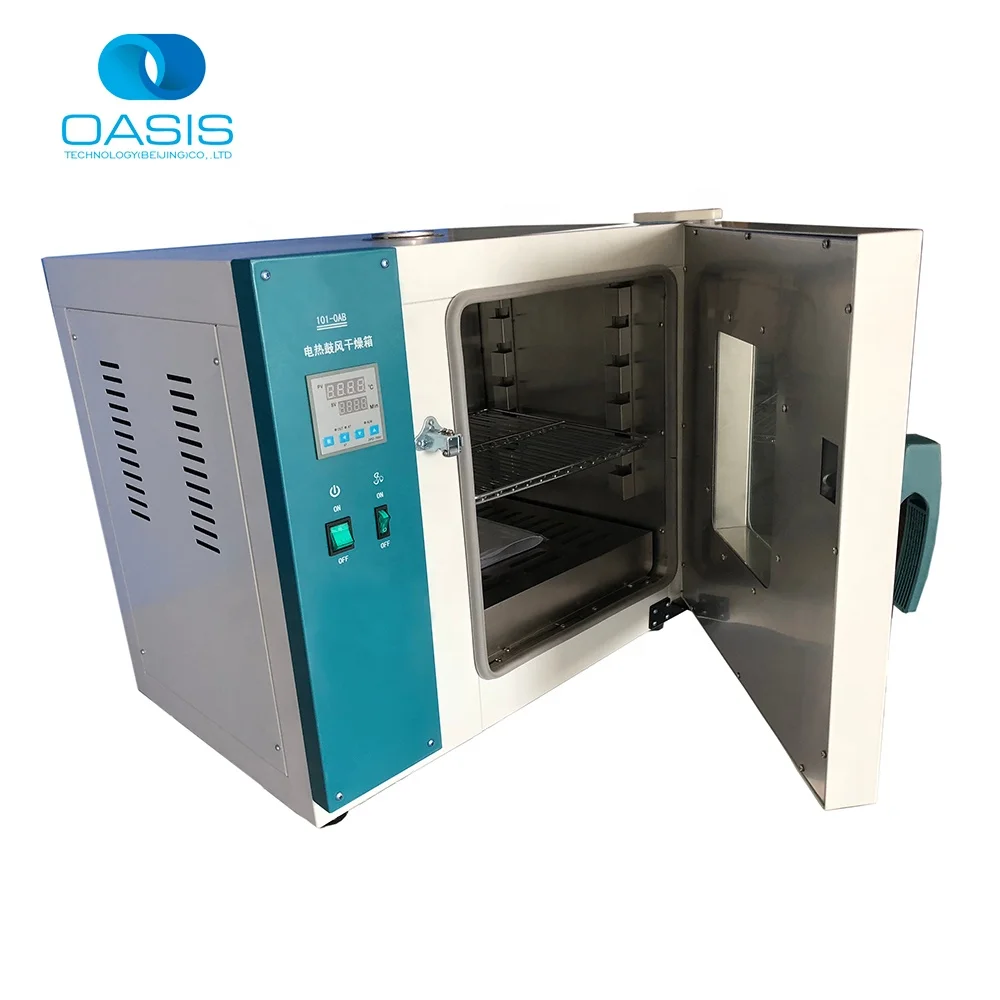 
101-0AB 43L Galvanized Steel Hot Air Circulating Drying Oven For Laboratory 