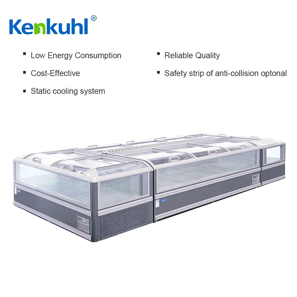 Kenkuhl frozen food island freezer island freezer eco