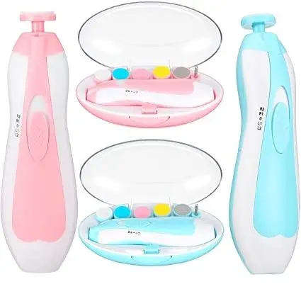 Infant Nail Products For Babies Nail Trimmer Electric Safe Adjustable Speed Clippers Nail Kit For Baby