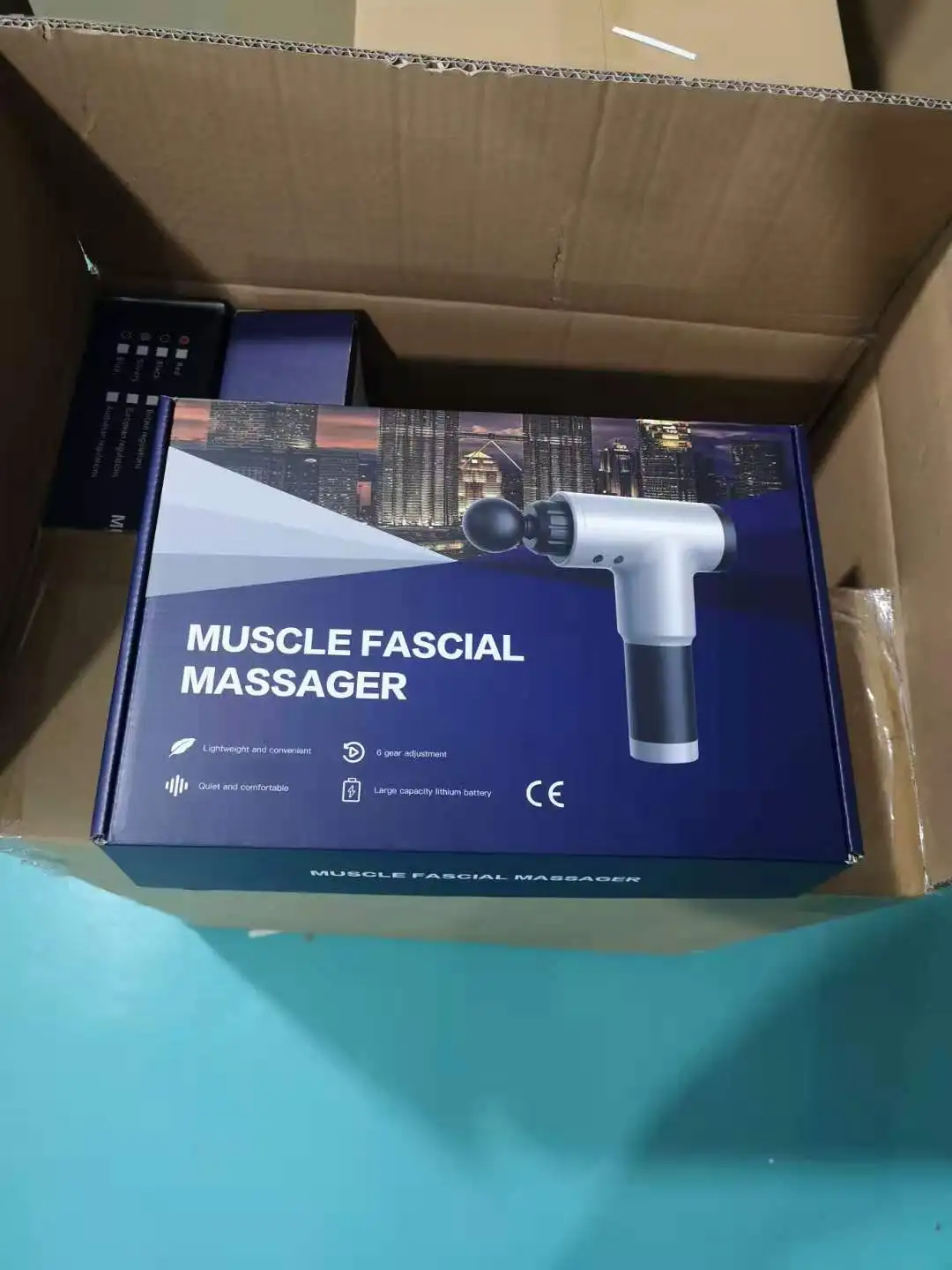 electric massage gun muscle relaxation massager portable fitness equipment fascia gun  Muscle massage gun
