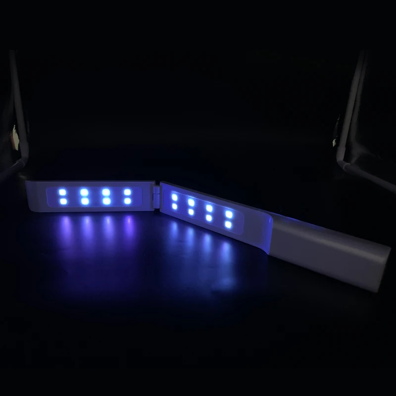 
Portable Ultraviolet Folding LED High-efficiency Fast Germicidal Lamp Home Travel Handheld Sterilizer 