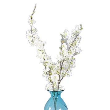 Shininglife Factory direct high quality real touch cherry blossom artificial flower garden wedding flower