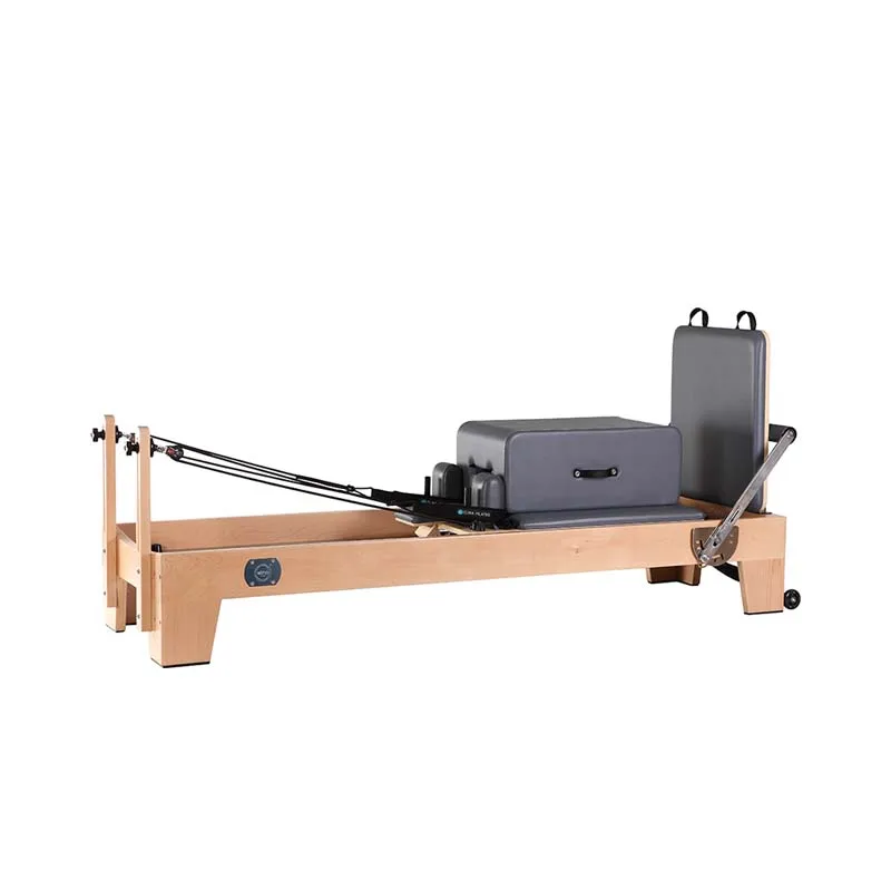 Classical Commercial Use Studio Wood Reformer with Half Tower Pilates Equipment Fitness Yoga Studio