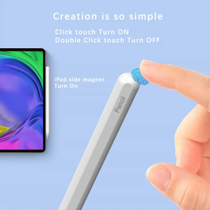 Новинка 2022 стилус для беспроводной зарядки Ipad 2018-2022 поддерживает настройку логотипа