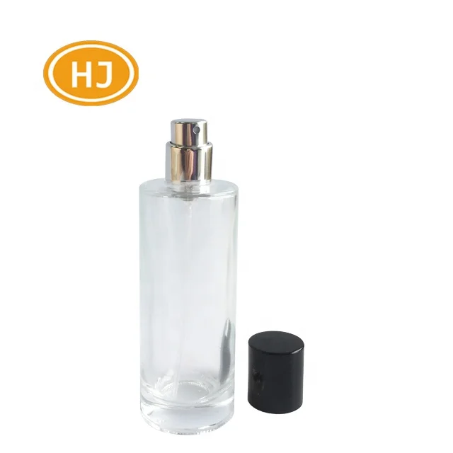 
30/35/50 ml Brand Name Customize China Supplier Empty Frost Round ClearGlass Perfume Spray Bottle Wholesale With Magnetic Cap 