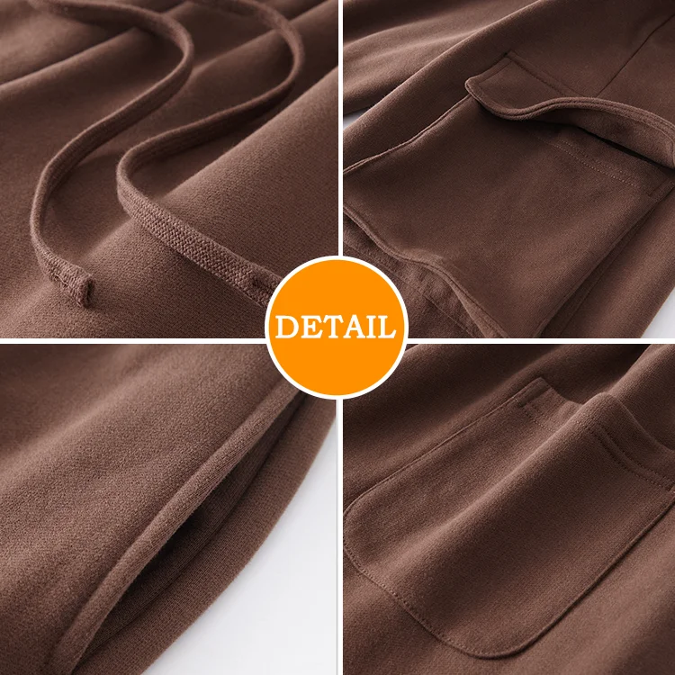 heavy weight baggy mens fleece cargo sweatpants with cargo pockets track sports sweat pants trousers for men