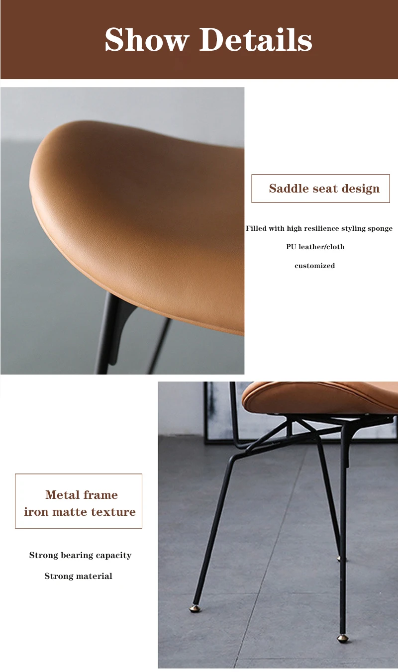 Nordic Style Loft Ant Hotel Church Dining Dine Chairs Church Wedding Designer Bar Metal Chair For Events