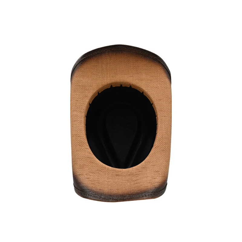 Vintage Vibes Shapeable Brim with Popular Accessory Western Straw Cowboy Hat Men