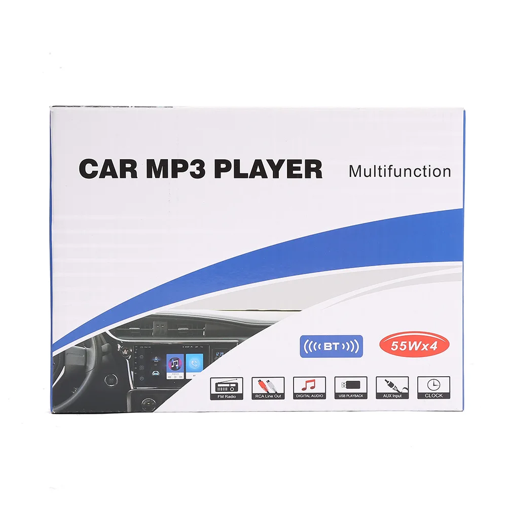 Лидер продаж маломощный Универсальный Автомобильный MP3-плеер автомобильный USB-карта светодиодный экран многофункциональный