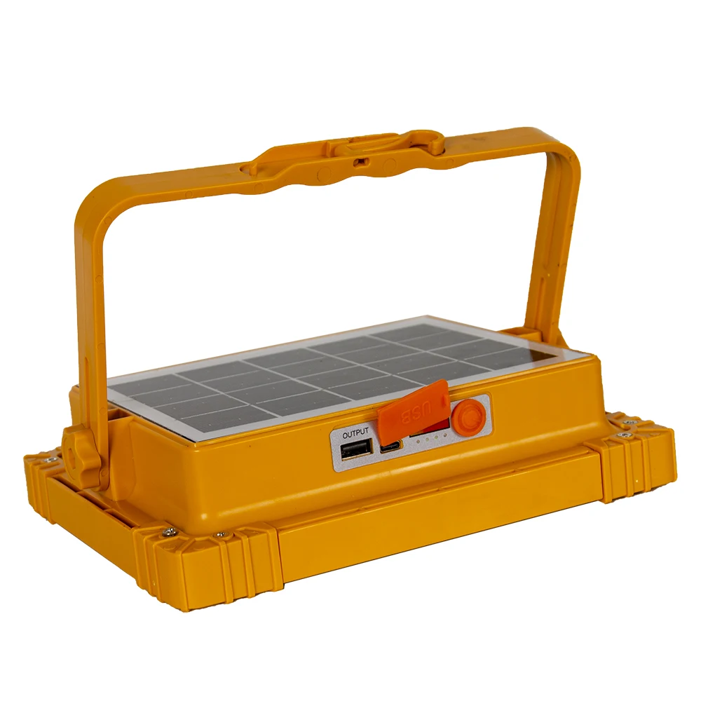 LED Camping Lamp Phone Power Bank Function Outdoor Waterproof Portable Solar Flood lights