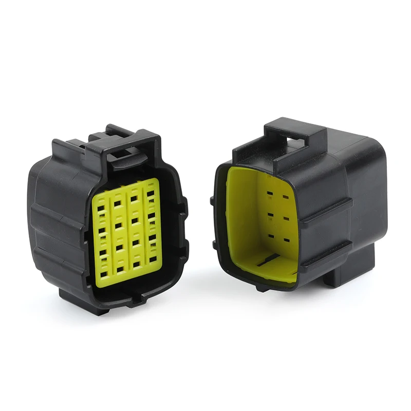 Tyco connector 16P headlight connector 368047-1/368050-1  male and female pair wiring harness plug
