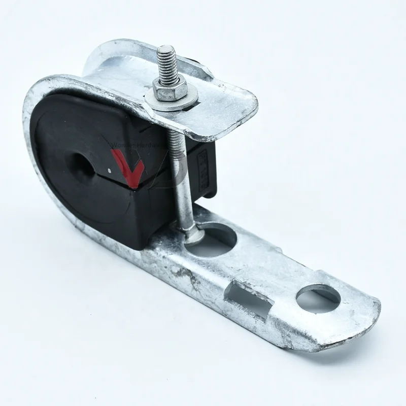 FTTH fiber cable clamp suspension J hook clamp electrical wire clamp