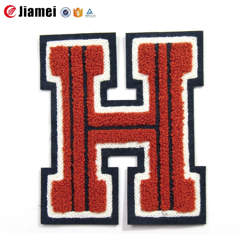 Professional  Custom Mc Chenille Embroidery Patches  Manufacturer in China