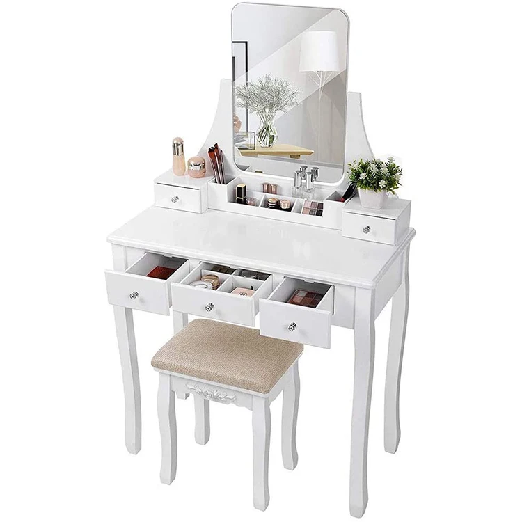 Поставка с завода, дешевый новый продукт, туалетный столик, белый