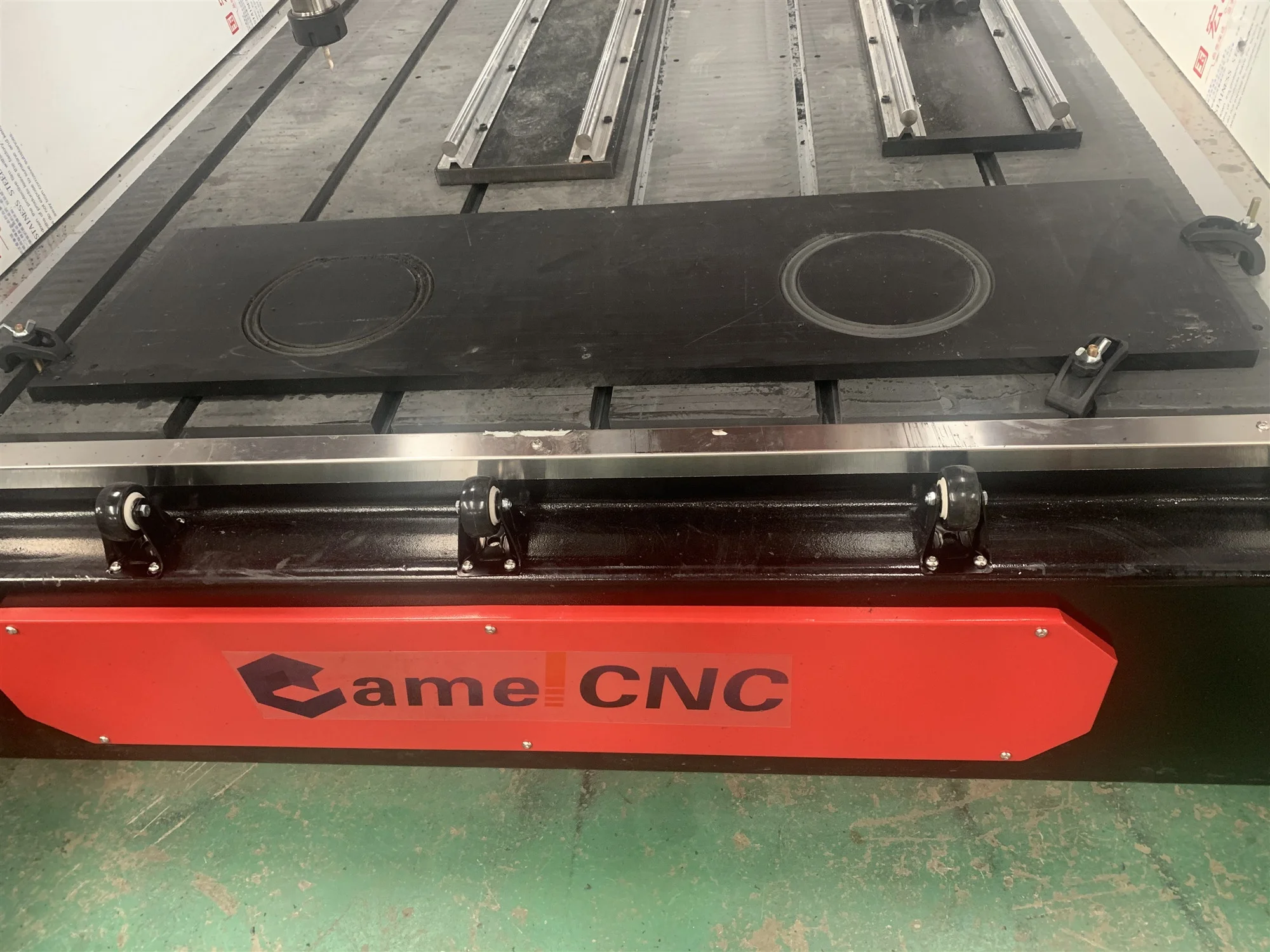 Heavy stone marble granite engraving cnc router 5.5kw spindle CA-1325 3d carving router machine for stone