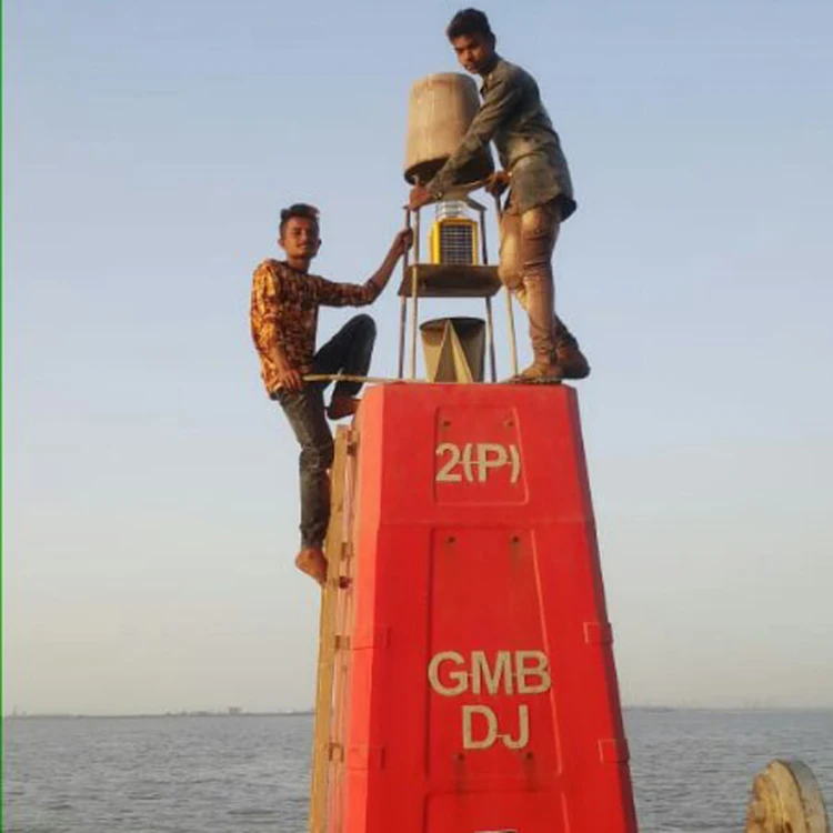 Medium Intensity Warning Lights Red Flash Skyscraper ICAO Solar Aviation Lamp Telecom Tower Chimney Obstruction