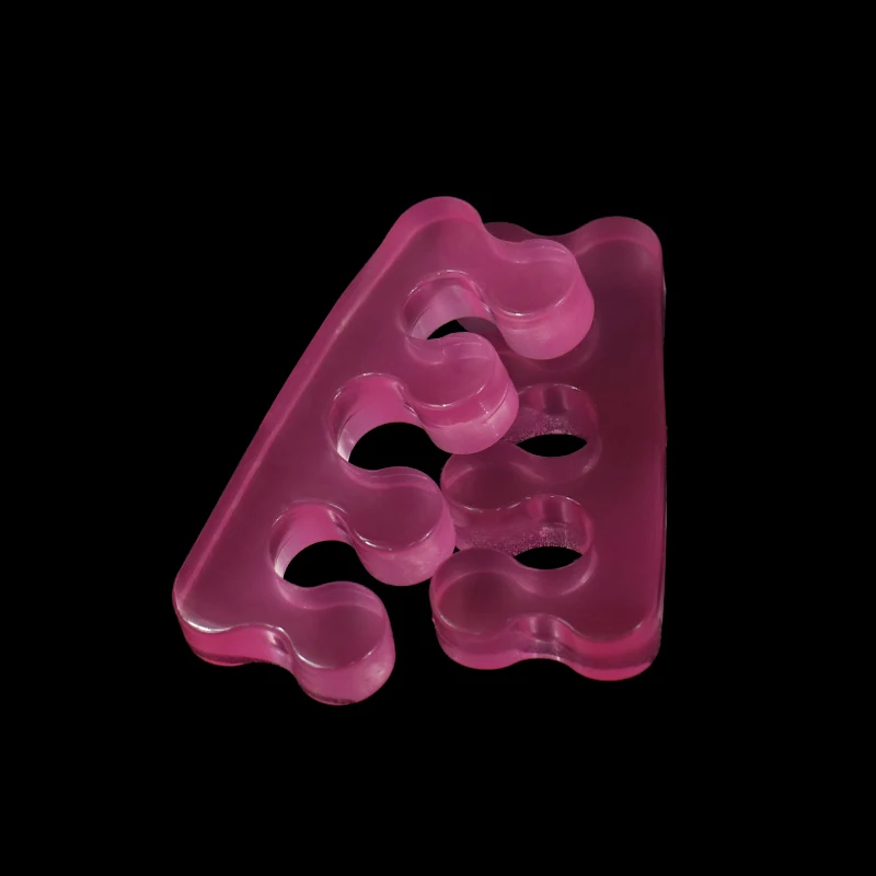 Toe Separators and Streightener Peicure Manicure Toe Separator Silicone Toe Nail Separator for Women and Men