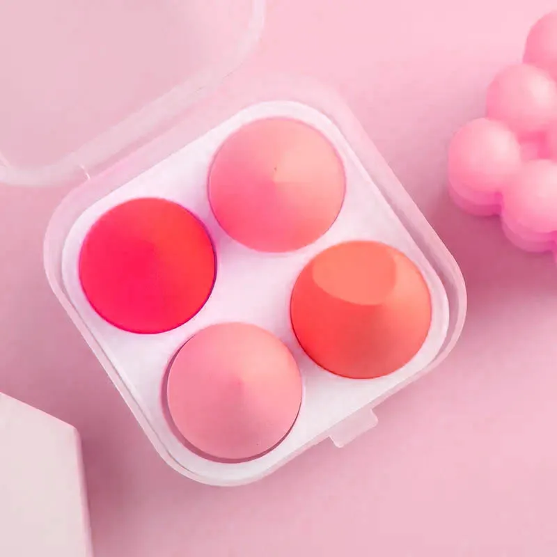 wholesale makeup sponge triangle white makeup remover sponge custom logo Non latex Beauty Sponge