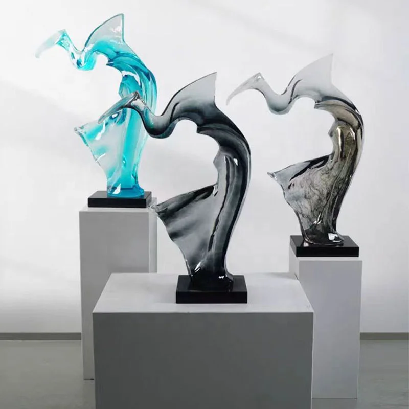 High Quality Outdoor Garden Colorful Horse Fiberglass Statue Decoration Resin Sculptures