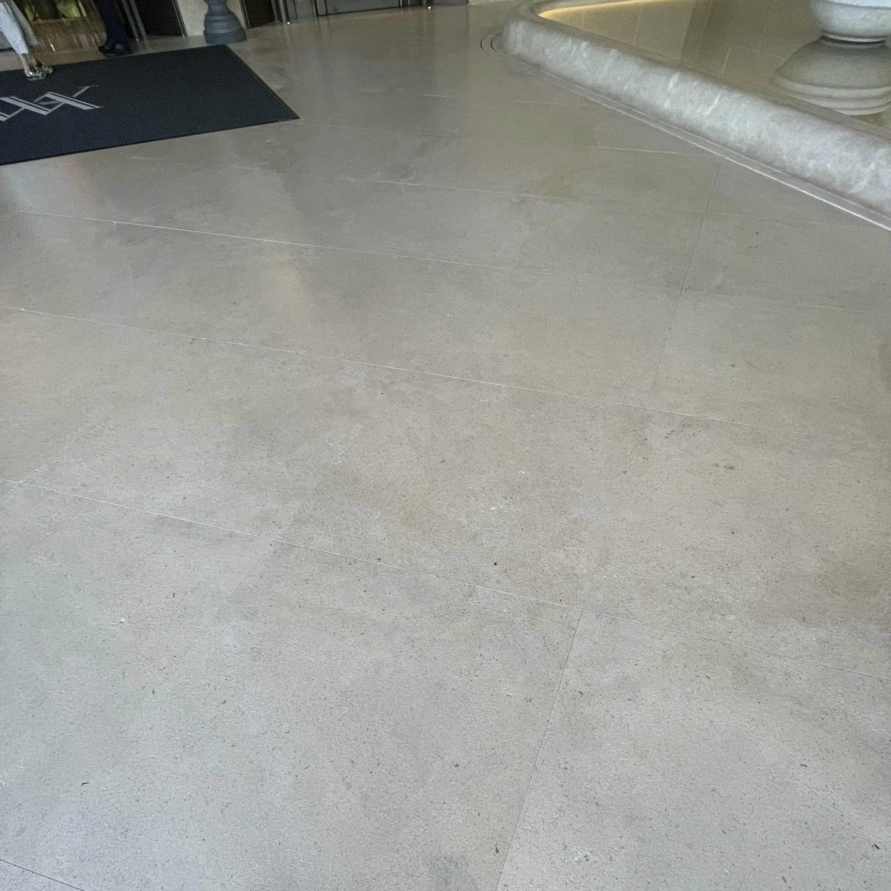 SHIHUI Modern Grey Sinai Pearl Limestone Slab High Quality Good Price Exterior Limestone Slab For Wall Cladding Decor
