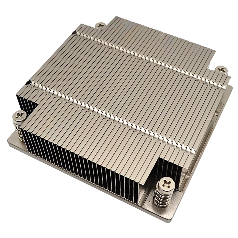 Hangdahui hot selling professional cpu cooler 1u Passive CPU heatsink with heat pipe Socket LGA1150 server cpu cooler