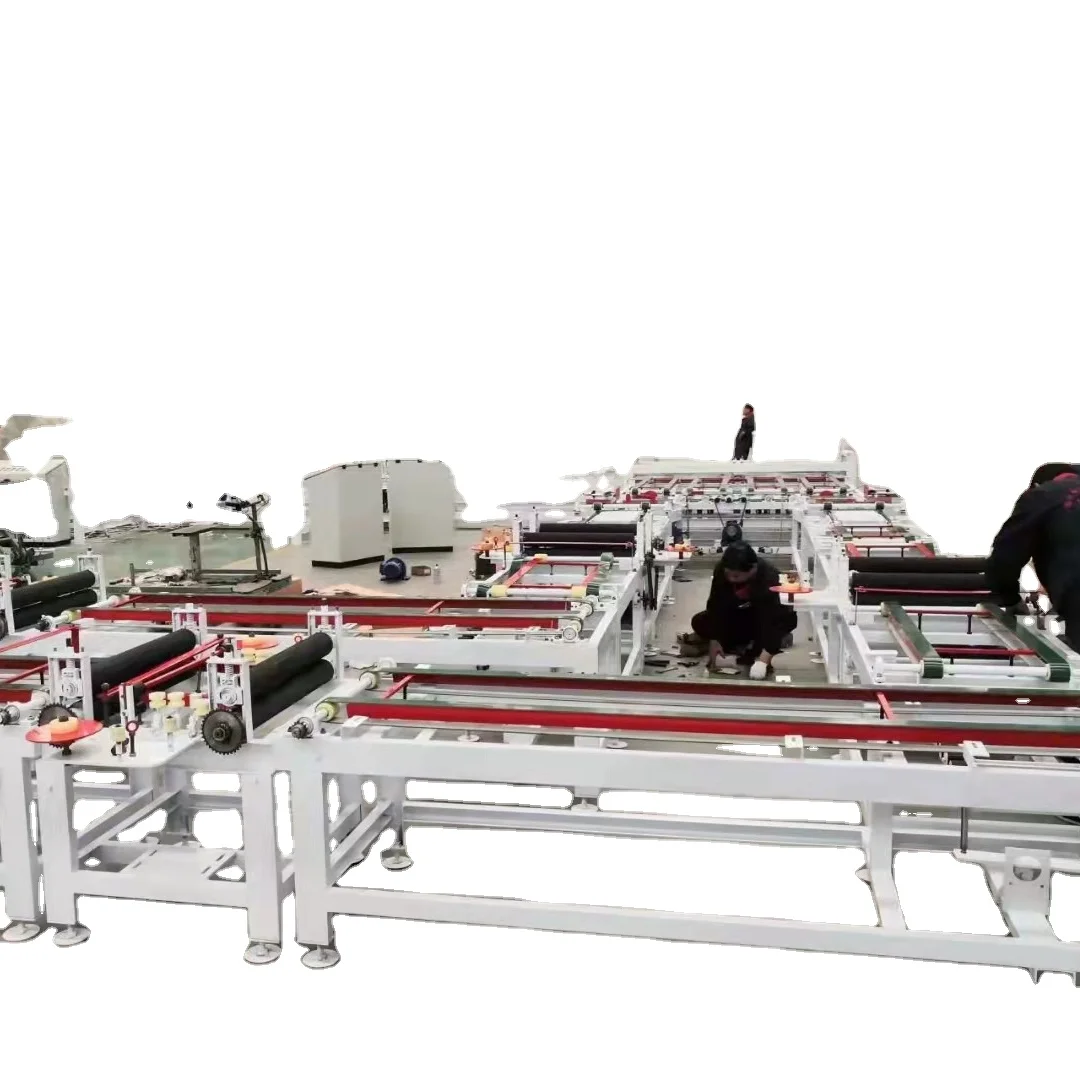 Автоматическая машина для производства гипсовых потолков с гипсокартона