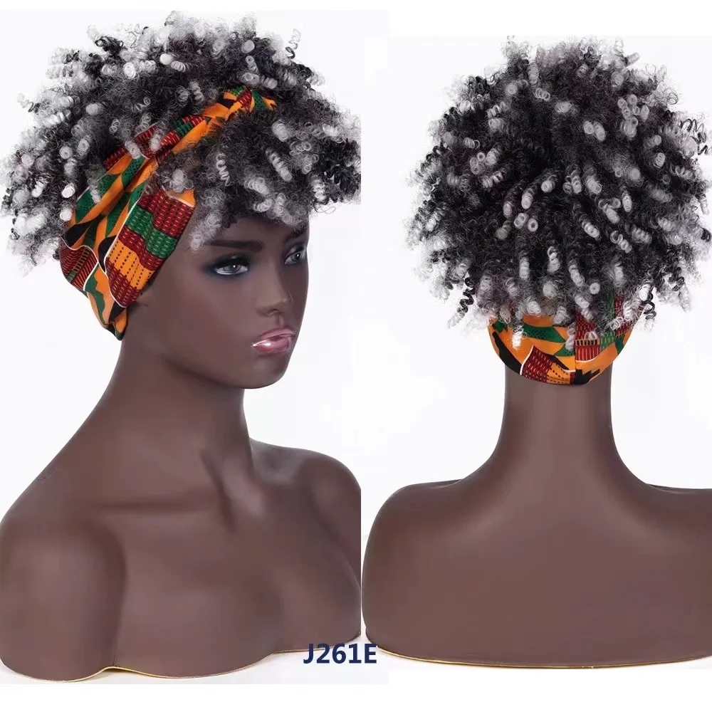 Chemical fiber wig  synthetic wigs wholesale prices synthetic hair