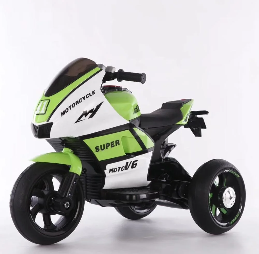 Fashion Bike 5188 Hand Race Kids Ride on Toy Car Battery Big Comfortable Seat Plastic with Battery Power Electric Cycle 1pcs/ctn