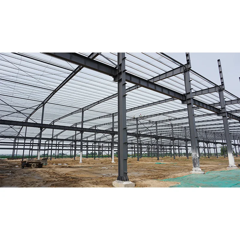 ISO 9001 Certificate Industrial Steel Structure Workshop Factory Warehouse And Commercial Steel Frame Office Building for sale