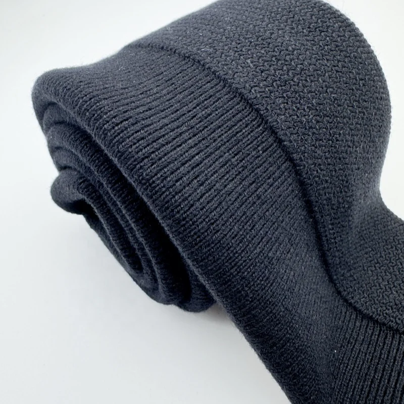 Custom thick ribbed hem and ribbed cuff knitting Suitable for winter clothing