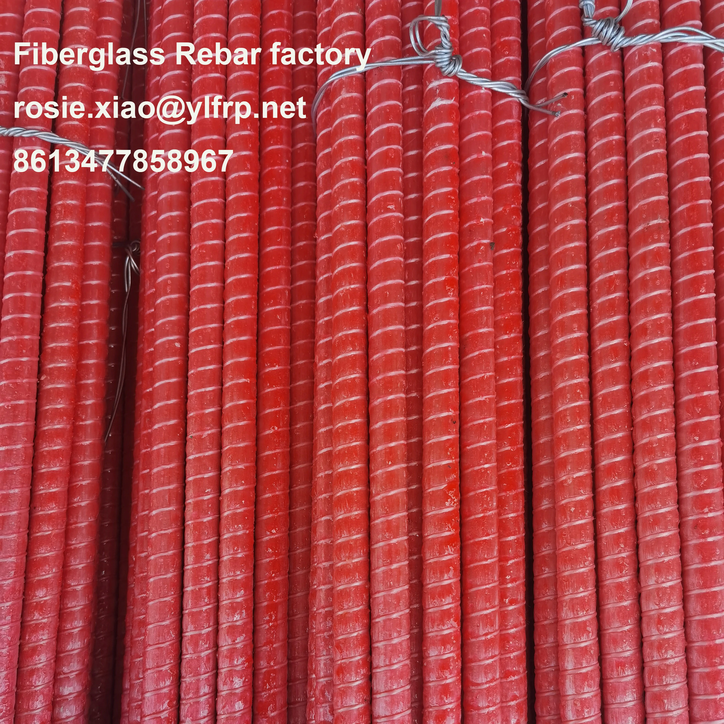 High Strength FRP High Property Gfrp Reinforced Plastic Fiber Glass Rebar