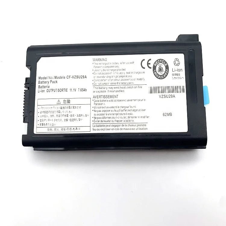 OEM 10.65V 58Wh CF-VZSU48 CF-19 Laptop Battery Toughbook CF19 CF-19 CF-VZSU28 CF-VZSU48R CF-VZSU48U CF-VZSU50 for Panasonic
