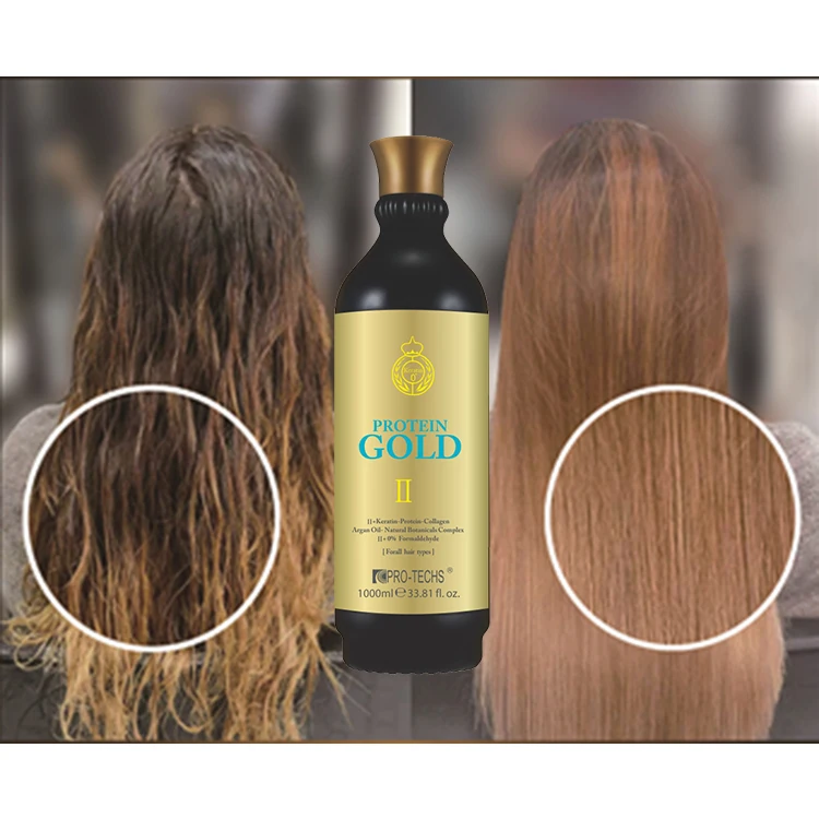 OEM hydrolyzed collagen treatment nano gold hair straightening creams keratin for straightening