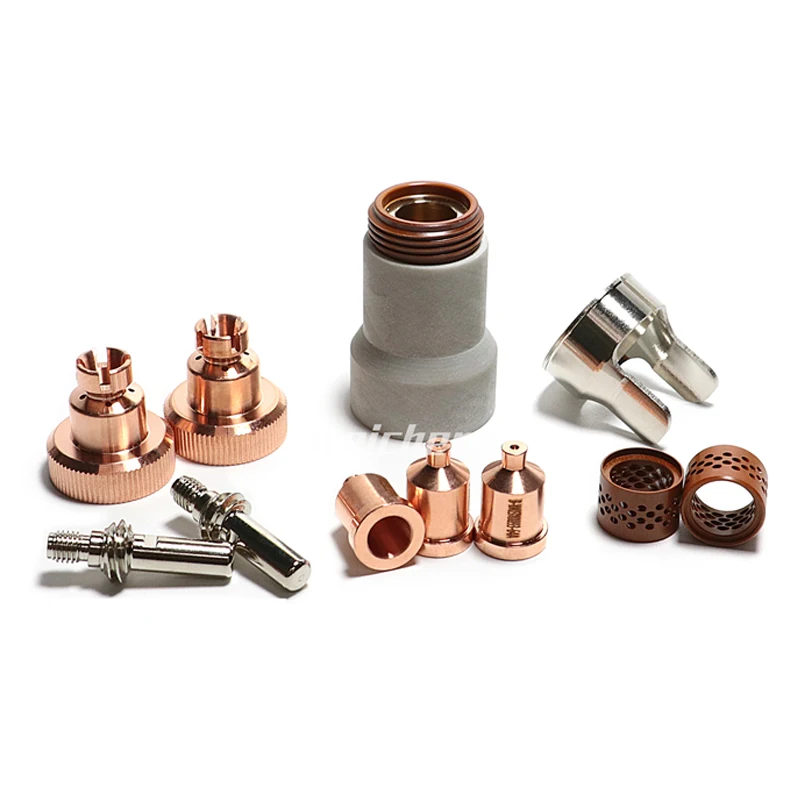 Plasma Consumable Shield Swirl Ring Retaining Cap Standoff Nozzle Electrode CNC Plasma Cutting Machine LC105 Plasma Spare Parts