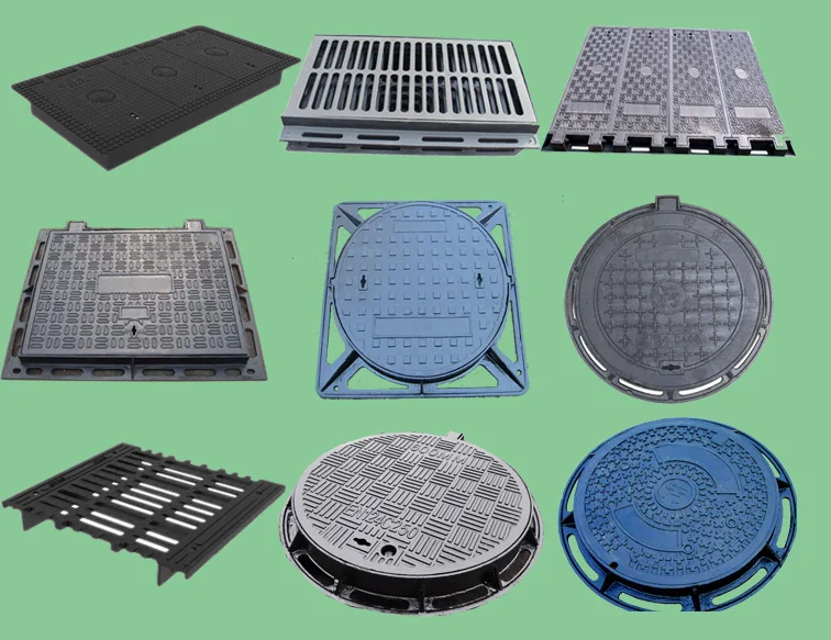 Ductile Iron grey iron sand casting manhole cover