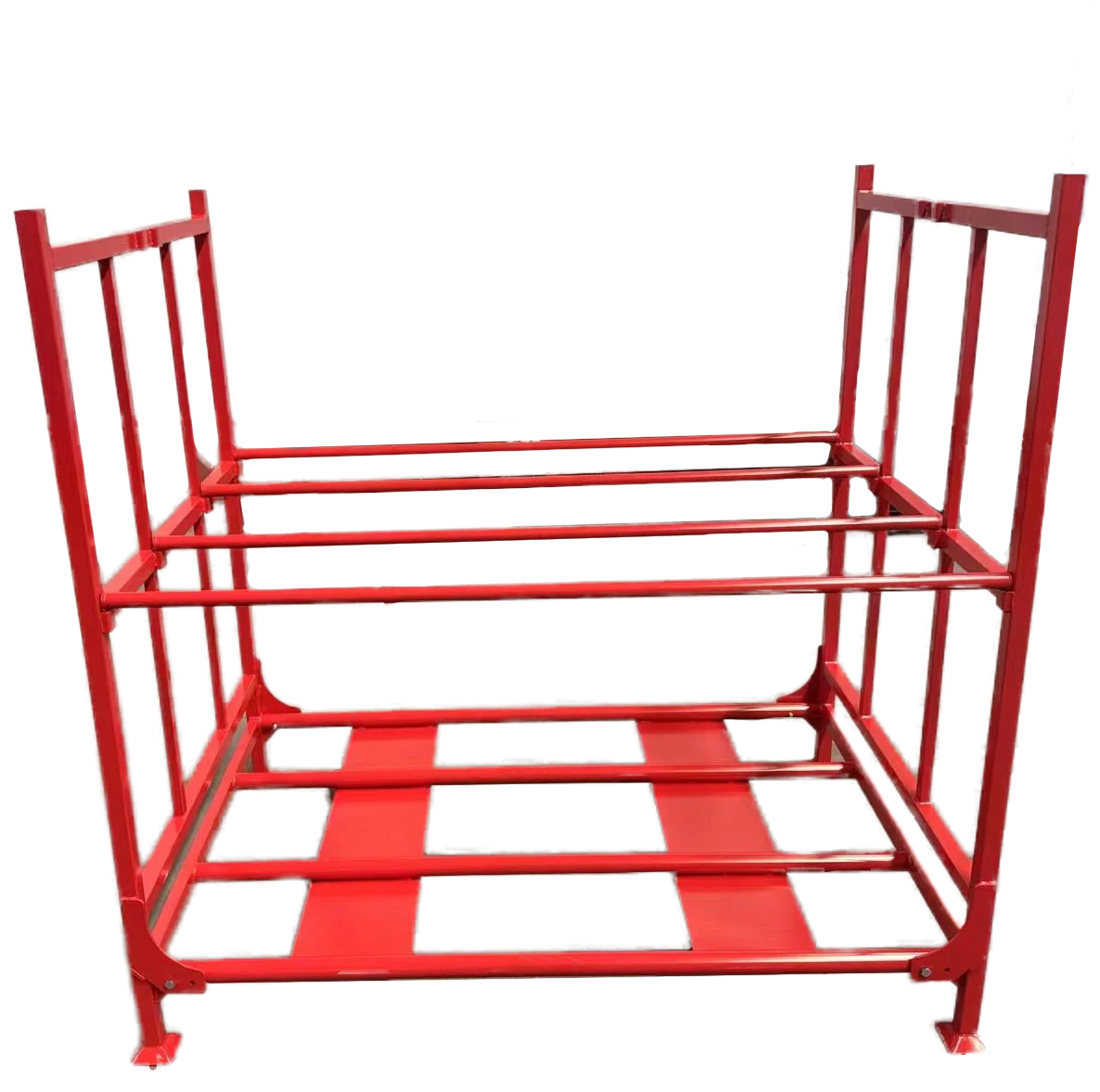 Сверхпрочные Индивидуальные складные Складные стеллажи с порошковым покрытием для поддонов шин стеллажи для хранения стеллажей с сеткой
