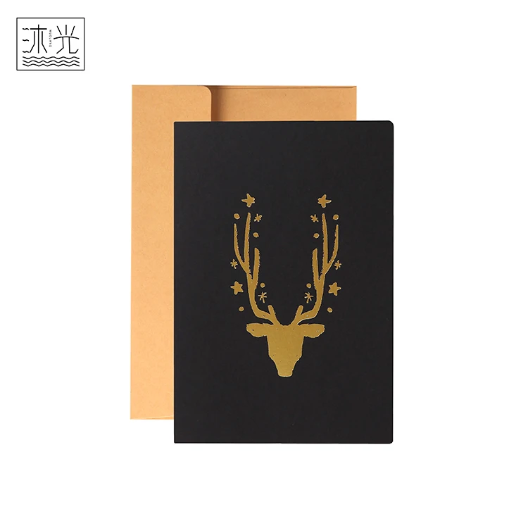 
Wholesale Custom Handmade Holiday Greeting Postcard Paper Christmas Cards 