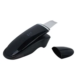 Portable Ion Ultrasound Facial Spatula Face Peeling Ultrasonic Skin Scrubber Professional Ultrasonic Face Scrubber