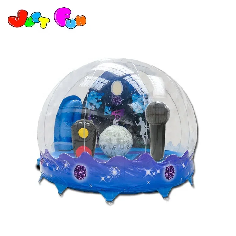 Used snow Globe bounce house  transparent photo booth outdoor inflatable clear dome tent  bubble tent for sale