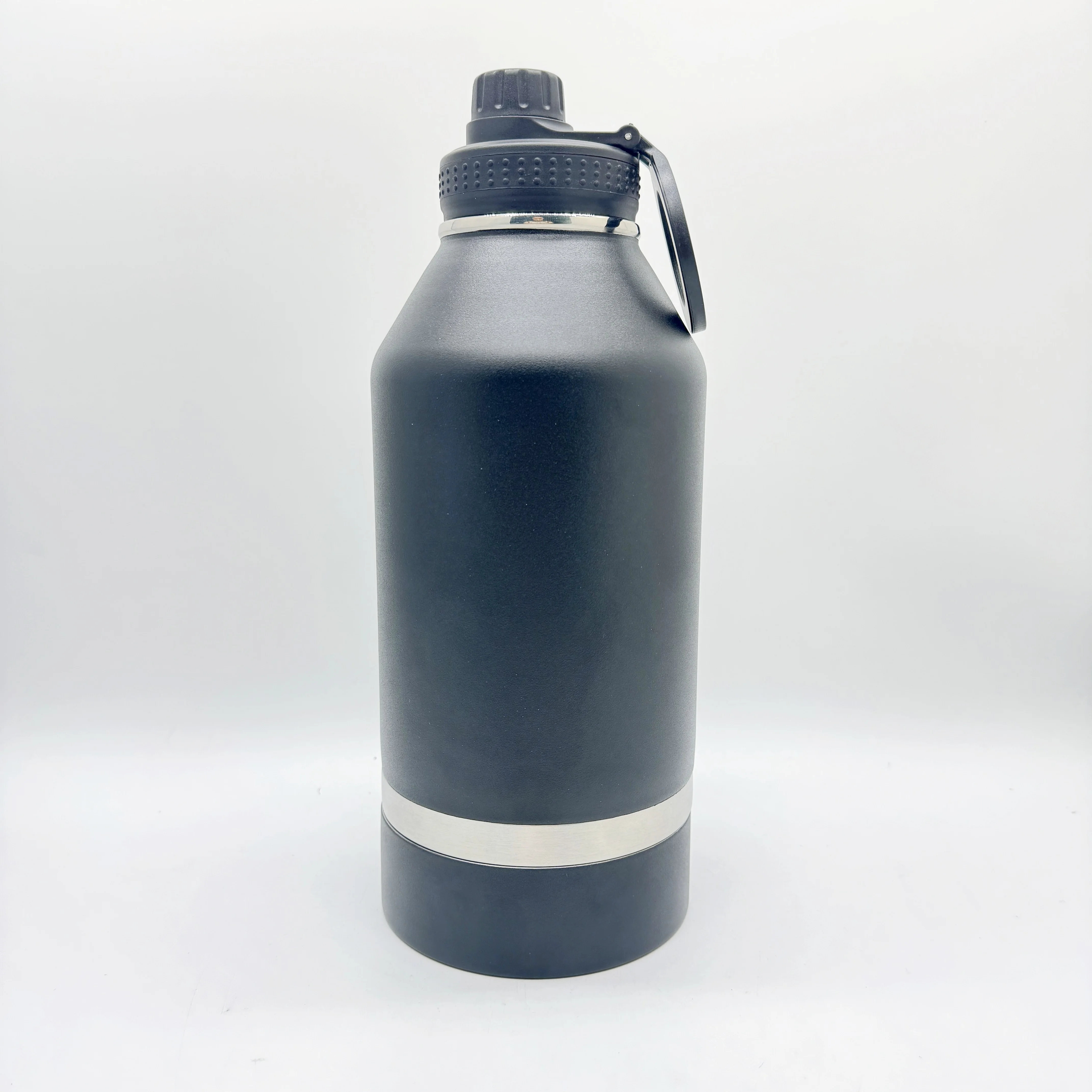 Magnetic Lid Double Wall Large Thermos Flask 3 in 1 Pet feeder Bottle Travel Dog Bowl Stainless Steel Insulated Dog Water Bottle