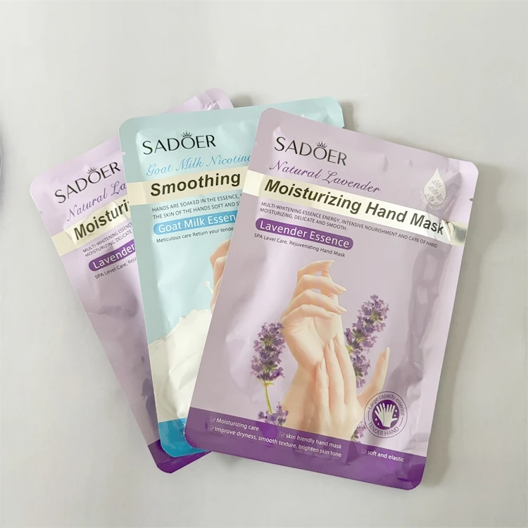 Factory Wholesale Natural Organic Goat Milk Peeling Hand Mask For Moisturizing Whitening Exfoliating Repairing Hand Mask