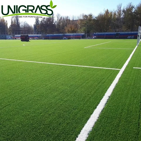 UN excellent quality Popular soccer artificial grass carpets for football stadium for football field