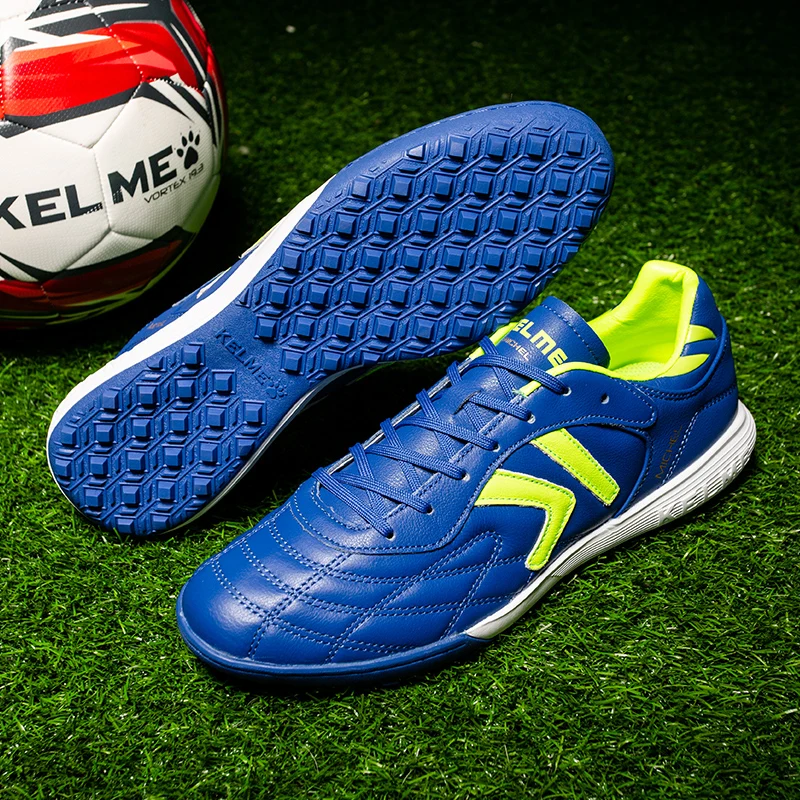 
KELME Football Boots Cleats Soccer Shoes Professional Futsal Original Football Competition Training TF Sneakers 