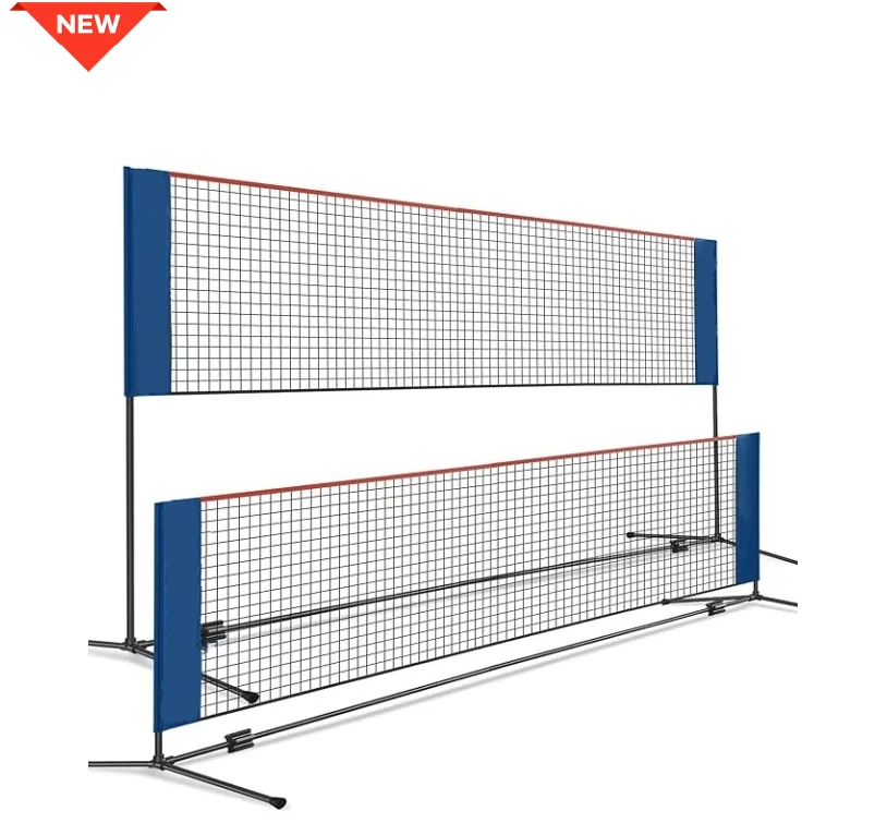 BM01B Low Price Badminton Net Stand, Portable Badminton Net, Badminton Net Manufacturer In China
