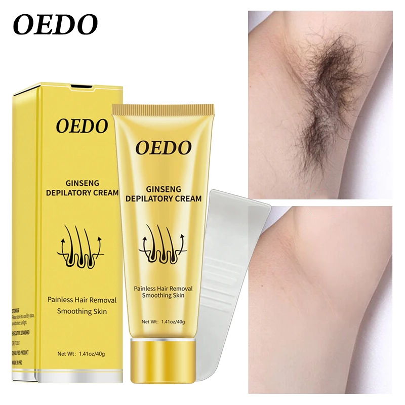 Крем для удаления волос с женьшеня для мужчин и женщин, эпиляционный крем для выпадения волос у рук и ног, уход за волосами в подмышках, депиляционный крем