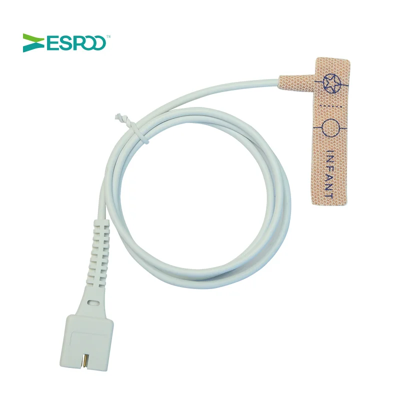 Hot sale  nellcor D adhesive foam Spo2 Sensor Medical Disposable SpO2 Sensor Adult Children Infant 0.9m Spo2 Sensor